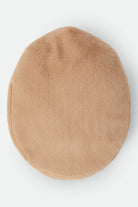 Unisex Century Barrel Snap Cap in the color Natural Faux Fur - Additional Laydown image