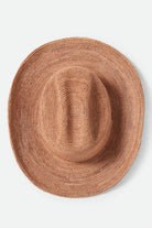 Women's Odessa Straw Packable Cowboy Hat in the color Italian Clay - Additional Laydown image