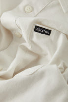 Men's Sanford Shirt in the color Off White - Additional Laydown image