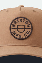 Unisex Crest C NetPlus MP Snapback in the color Medal Bronze - Additional Laydown image