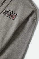 Women's Coors Light Silver Speed Hoodie in the color Heather Grey - Additional Laydown image