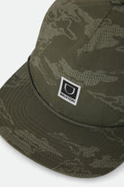 Unisex Journey Performance Snapback in the color Olive Tiger Camo - Additional Laydown image