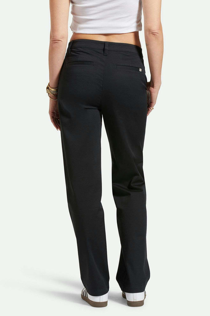 Back Fit Image | Bedford Pant - Black