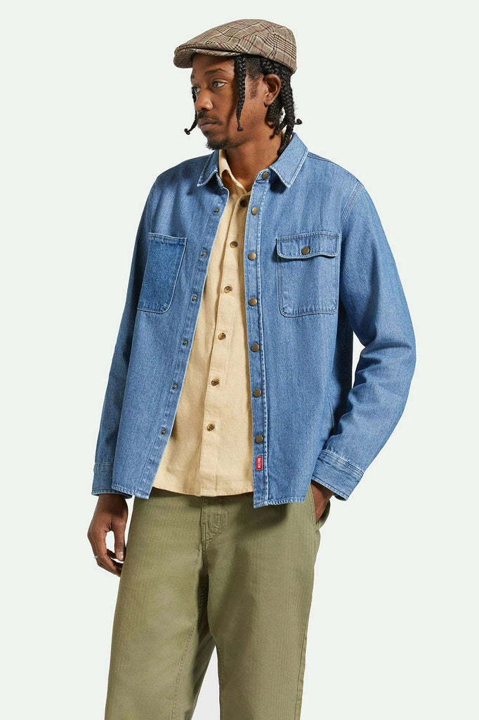 Men's Side Fit | Reserve Assembly Overshirt - Union Herringbone