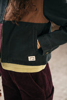 Women's Mechanic Women's Garage Jacket in the color Port/Black/Pinecone Brown - Men's Lifestyle image