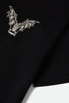 Men's Baggy Mesh Practice Jersey in the color Black/White Chippa - Additional Laydown image