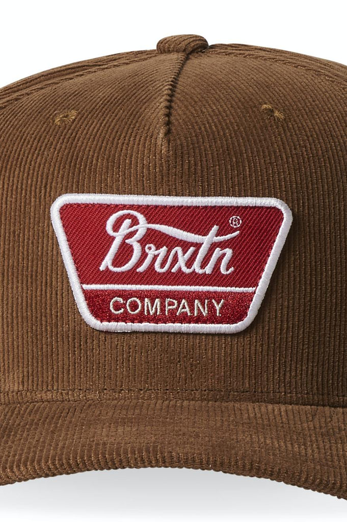 Brixton Linwood C Netplus MP Snapback - Bison/Red