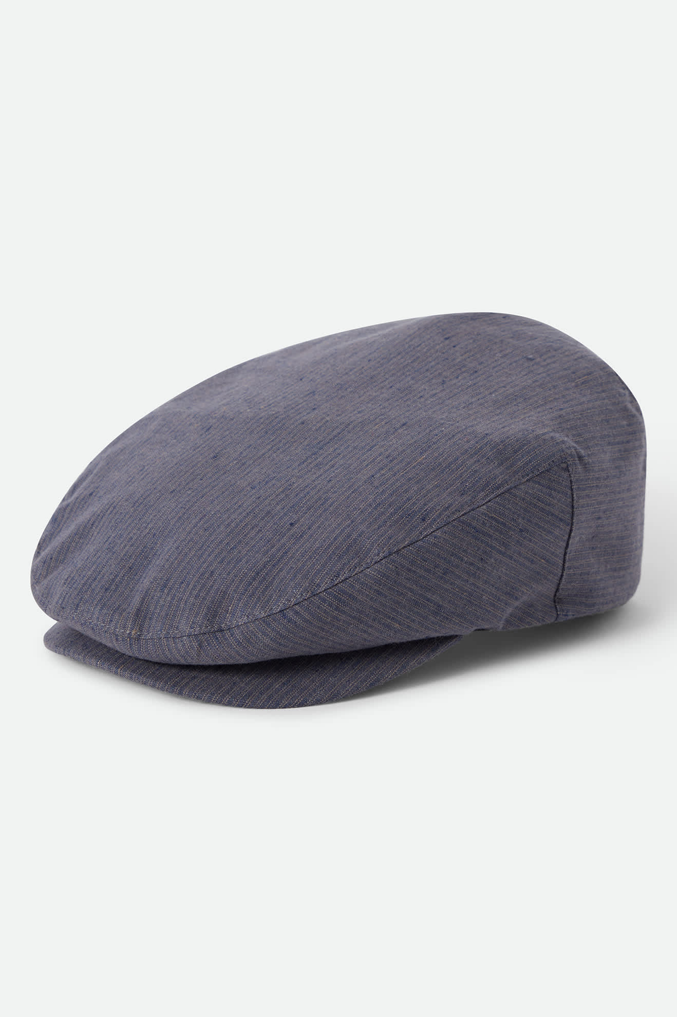 Unisex Hooligan Flat Cap in the color Indigo/Dark Sand - Front Product View