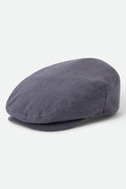 Unisex Hooligan Flat Cap in the color Indigo/Dark Sand - Front Product View