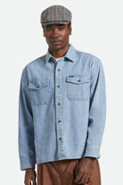 Unisex Hooligan Flat Cap in the color Multi Plaid - Men's Front View