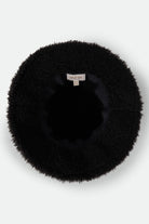 Women's Ellee Cozy Bucket Hat in the color Black Sherpa/Faux Suede - Additional Laydown image