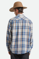 Unisex Cedar Packable WTHR GUARD™ Fedora in the color Khaki - Men's Back View