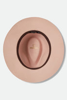 Unisex Wesley Fedora in the color Silver Pink/Pinecone - Additional Laydown image