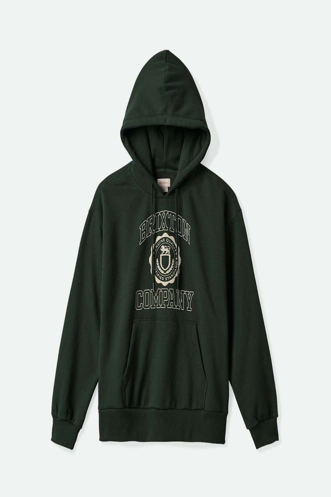 Back Laydown Image for University Women's Hoodie - Deep Forest