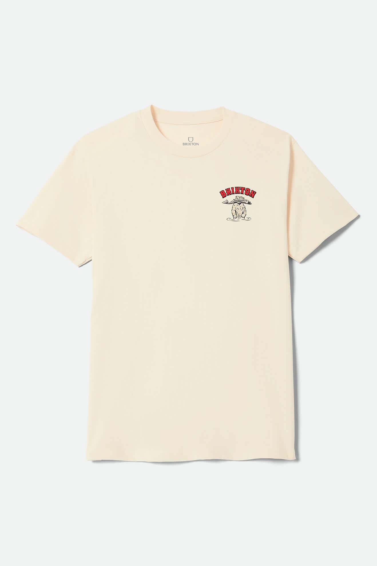 Men's Provisions Standard T-Shirt in the color Cream - Front Product View