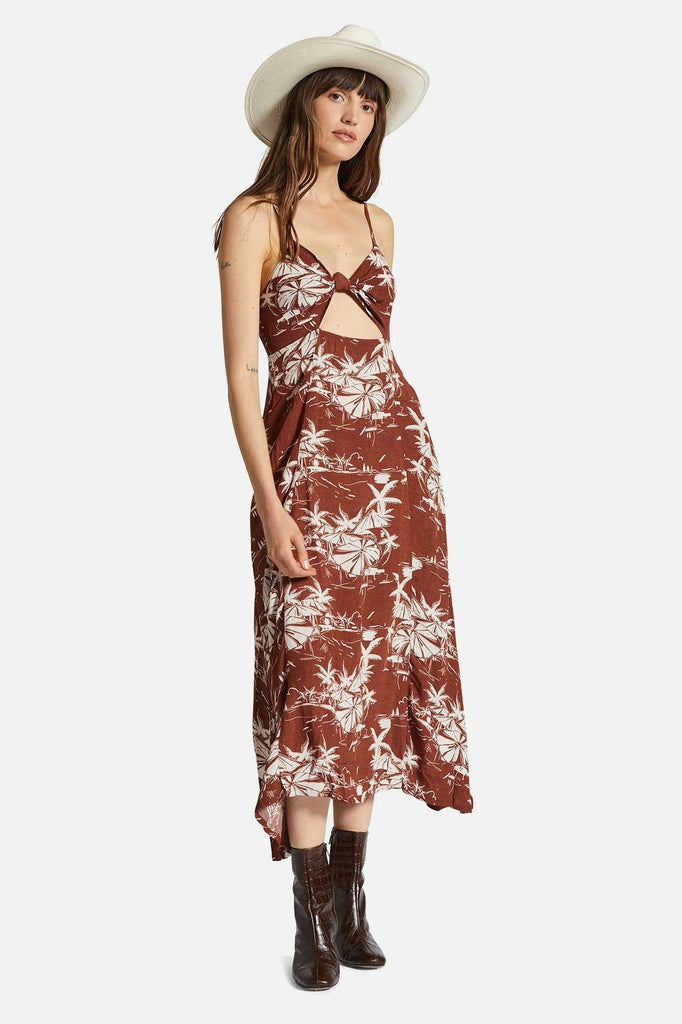 Women's Fit, Front View | Riviera Dress - Sepia