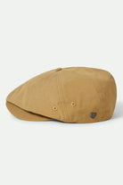 Unisex Brood Lightweight Newsboy Cap in the color Dark Khaki Ripstop - Additional Laydown image