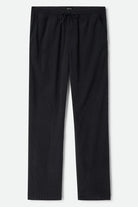 Men's Everyday E-Waist Corduroy Pant in the color Black Corduroy - Front Product View