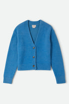 Women's Town Cardigan in the color Electric Indigo - Front Product View