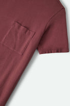 Women's Carefree Organic Garment Dye Perfect T-Shirt in the color Wild Ginger - Additional Laydown image