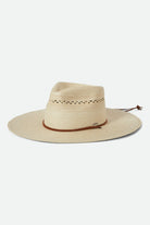 Unisex Beck Straw Rancher Hat in the color Natural - Front Product View