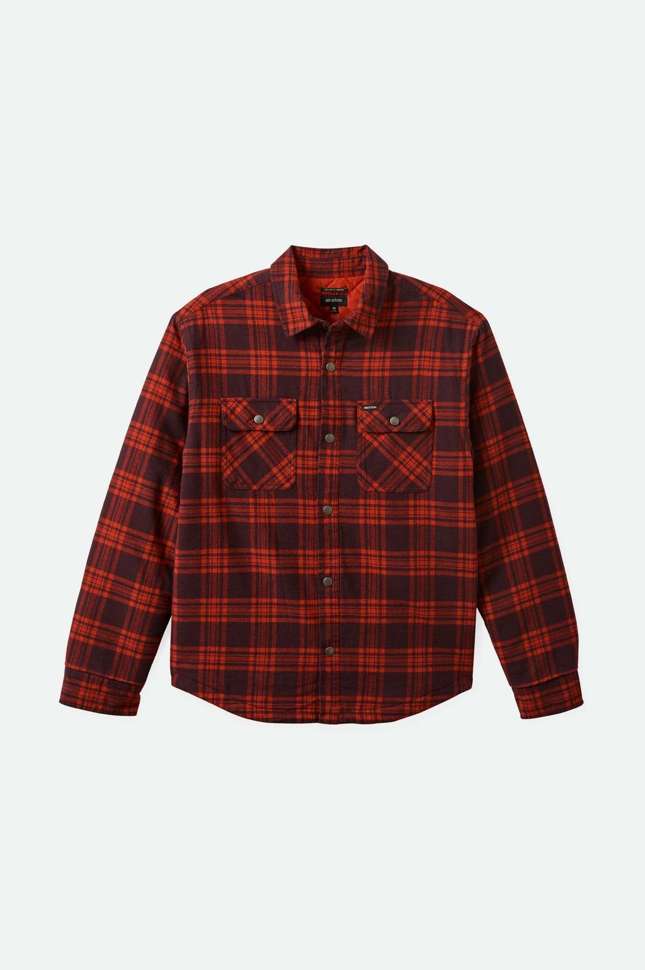 Like New Men's Brixton Bowery Flannel buy - Medium