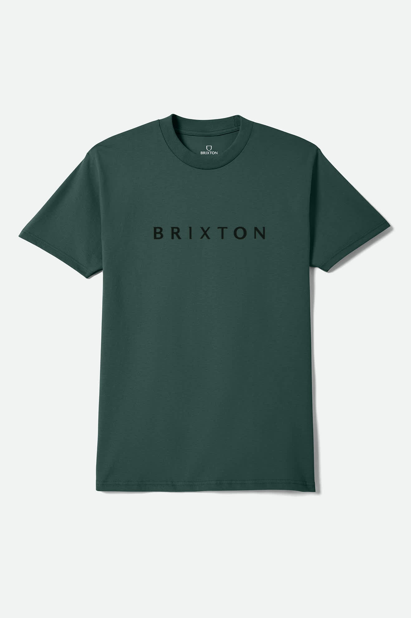 Men's Alpha Line Standard T-Shirt in the color Forest Green - Front Product View