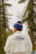 Men's Ford Number One Garage Jacket in the color Wimbledon White - Men's Lifestyle image