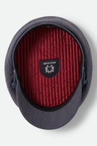 Unisex Fiddler Fisherman Cap in the color Indigo/Dark Sand - Additional Laydown image
