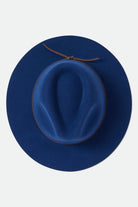 Unisex Wesley Fedora in the color Midnight Blue/Pinecone - Additional Laydown image