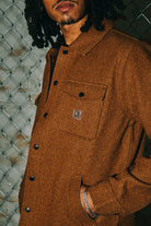 Men's Durham Brushed Menswear Jacket in the color Brushed Pinecone - Men's Lifestyle image