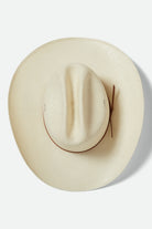 Unisex Laredo Straw Cowboy Hat in the color Bone - Additional Laydown image
