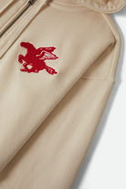 Women's Pegasus Zip Hood in the color Whitecap - Additional Laydown image