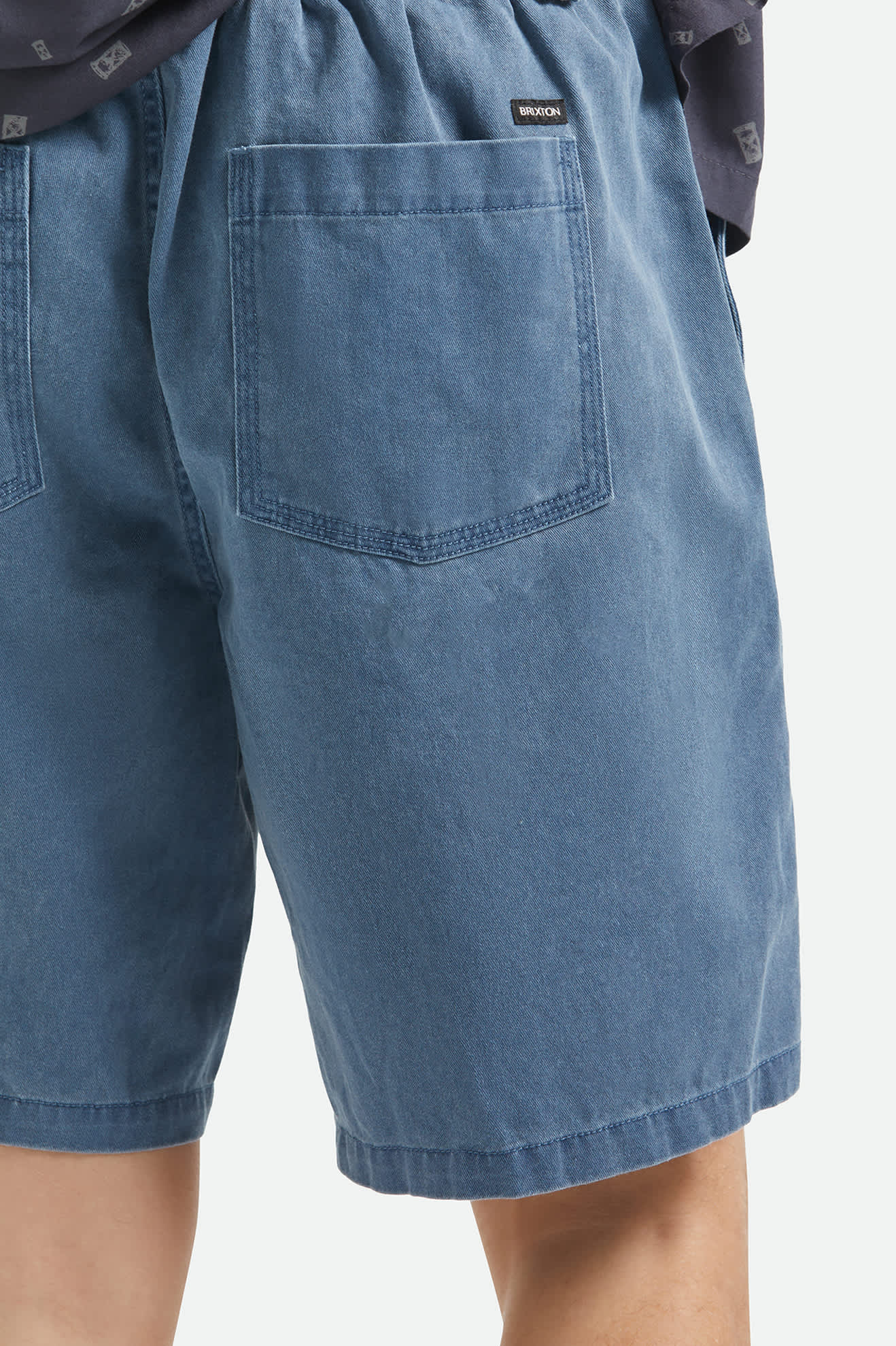 Men's Everyday Vintage Wash Short in the color Midnight Blue - Additional Fit image