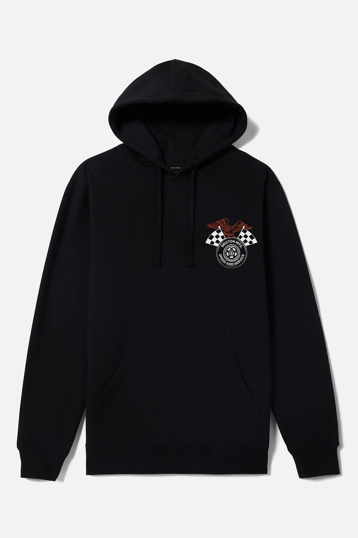 Men's Reamer Hoodie in the color Black - Front Product View