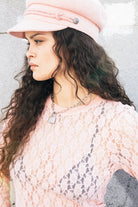 Women's Kayla Cap in the color Soft Pink Boucle - Men's Lifestyle image