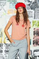 Women's Tossed Dice Crew T-Shirt in the color Italian Clay - Men's Lifestyle image