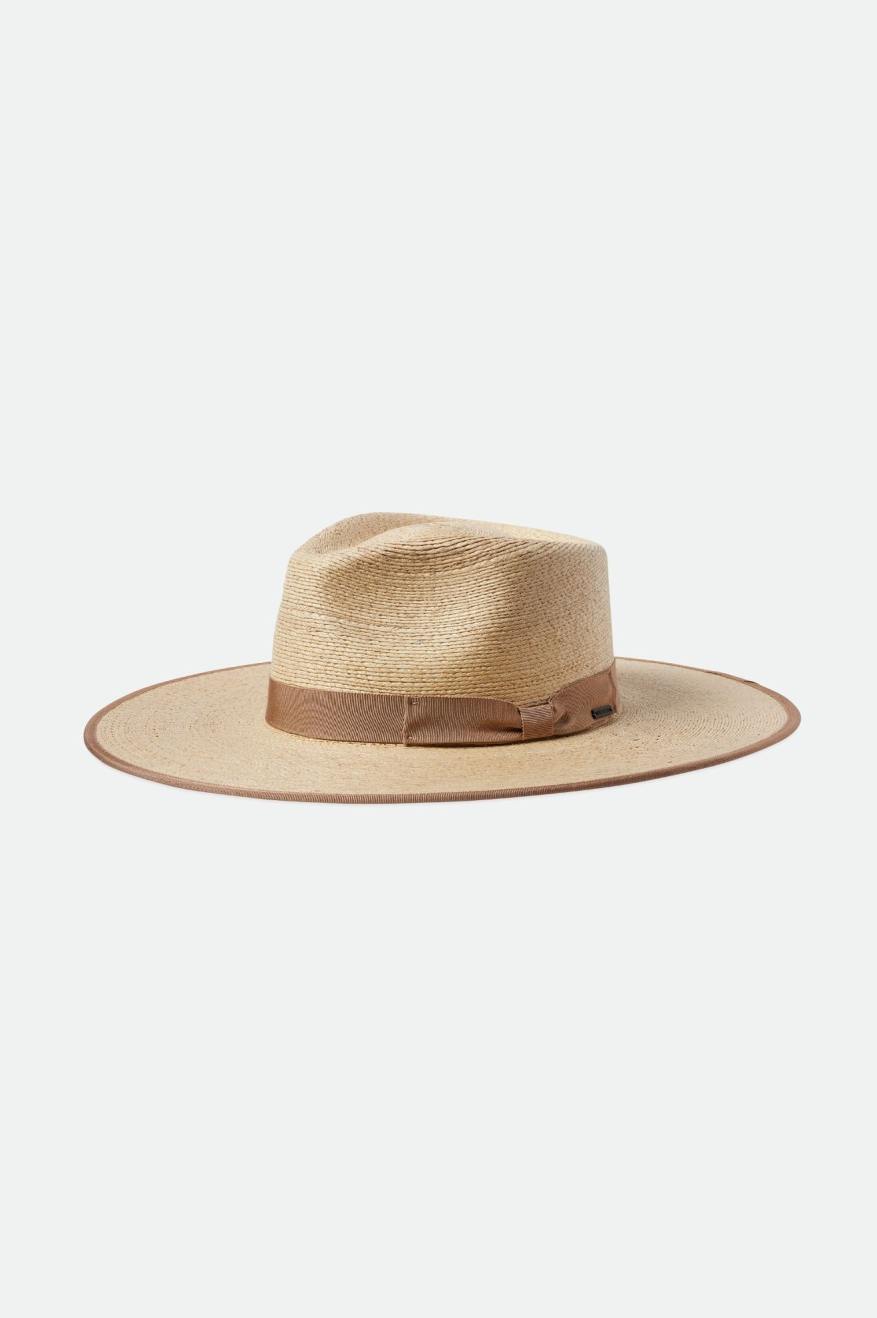 Brixton Women's Jo Straw Rancher Limited - Natural/Natural | Profile