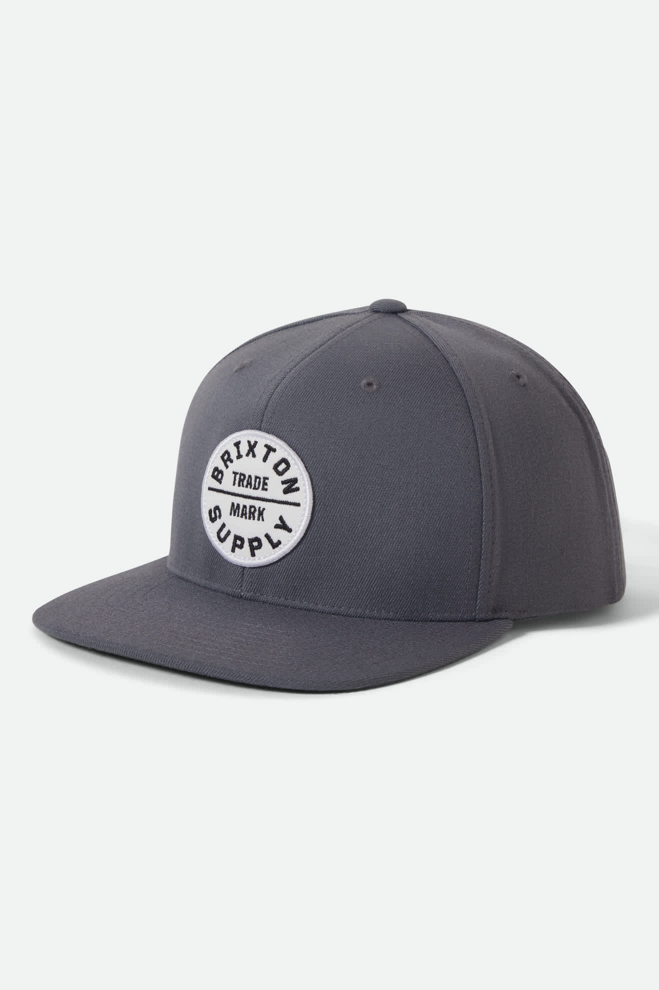 Unisex Oath III Snapback in the color Future Grey - Front Product View