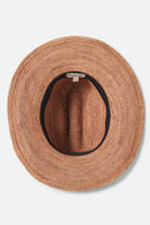 Women's Odessa Straw Packable Cowboy Hat in the color Italian Clay - Additional Laydown image