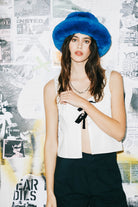 Women's Magnolia Tie Top in the color Off White - Men's Lifestyle image