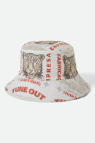 Unisex Getaway Packable Bucket Hat in the color Lost In Reality - Front Product View