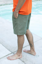 Men's Everyday Vintage Wash Short in the color Washed Ivy Green - Men's Lifestyle image