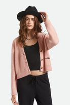 Unisex Hitch Ranch Fedora in the color Black/Black - Women's Front View