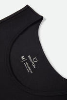 Men's Fremont Tank Top in the color Black - Additional Laydown image