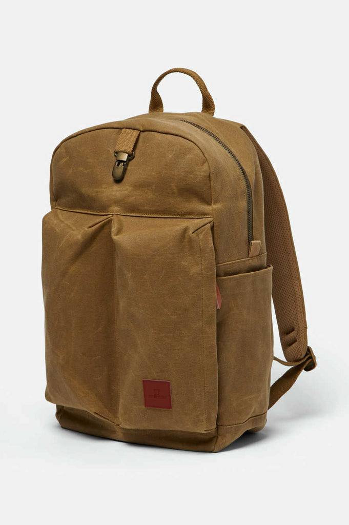 Brixton Unisex Traveler Backpack - Olive Brown | Profile