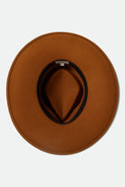 Women's Monet Fedora in the color Washed Copper - Additional Laydown image