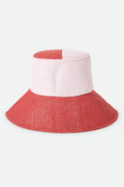 Women's Harmony Packable Bucket Hat in the color Silver Pink/Adrenaline Rush - Additional Laydown image