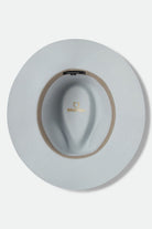 Unisex Wesley Fedora in the color Blue Aruba - Additional Laydown image