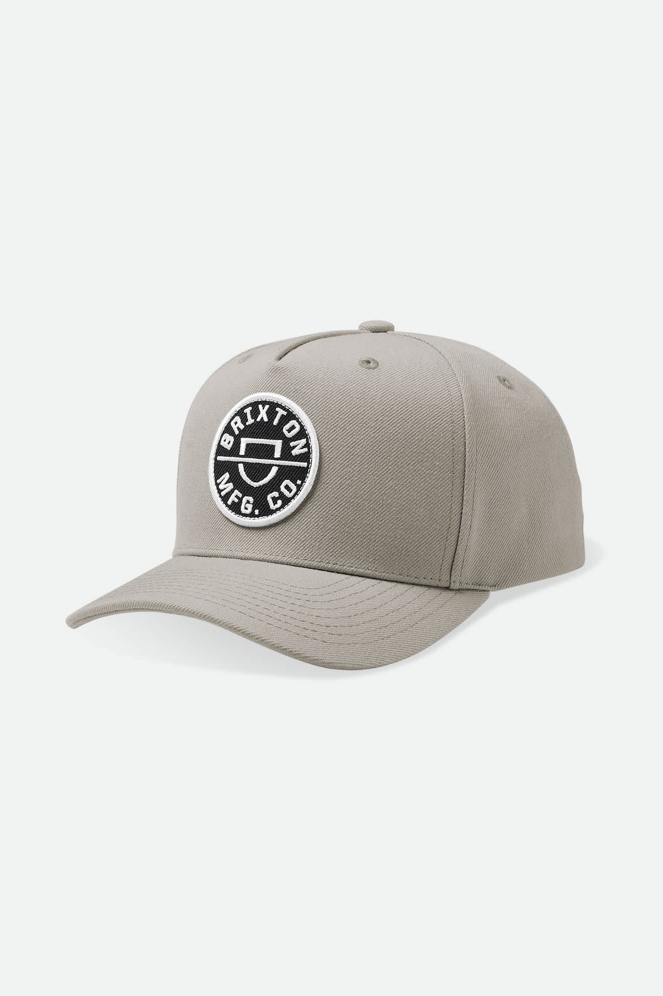 Men's Crest Netplus Snapback in the color Cinder Grey - Front Product View